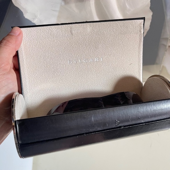 Bvlgari gradient shield sunglasses with crystal-embellished main image 7